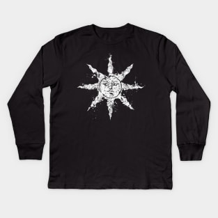 Dark Souls - Praise the Sun Kids Long Sleeve T-Shirt